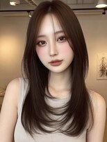 ノイズ エコル(Hair&Make NOISM ekolu )&nbsp;大人可愛い20代30代40代小顔ウルフレイヤーボブ丸みショートボブ