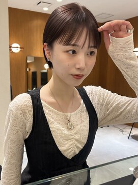 ヤイエ 青山店(yiye) 小顔ショートカット/ショートボブ/ショートヘア/ショート/カット