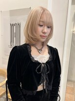 ケシキ大名(keshiki)&nbsp;ハイトーン×ミディアムレイヤースタイル/keshiki大名KAZU