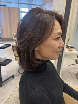 ゼルアヴェダ イオンモール与野(ZELE AVEDA) セミロングレイヤー