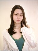 顔周り大人レイヤー
