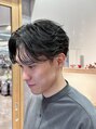 リミックス 南国店(remix)&nbsp;○メンズ人気フェザーパーマ○センターパート