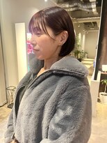 セブンベルベット(7 Velvet)&nbsp;ミニボブ／ピンクブラウン／ショートボブ／KAORI　SHINJYO