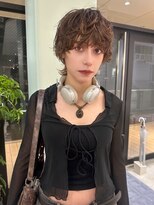 ホロ(hollo)&nbsp;ウルフショートパーマボブウルフショートウルフパーマ