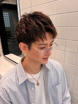 ジェコ ヴェール 祐天寺(gecko.vert)&nbsp;ゆるパーマメンズショート