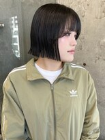 ノエ(noe)&nbsp;切りっぱなしボブ/レイヤーカット/ダブルカラー/ブリーチ/栄h316