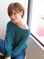 フェリシータ 服部店(felicita) ヌーディーカラーで大人かわいい小顔ショート