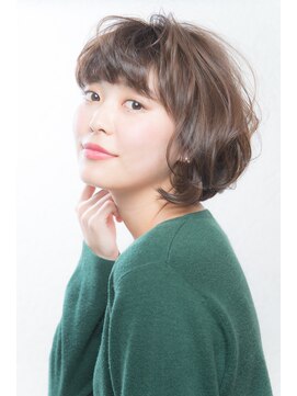 ヘアーアンドメイク アズール 深谷店(Hair&Make Azur) グレージュ　シースルーボブ　【Azur深谷】