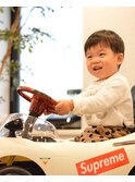 2回目で車で上手にカット☆