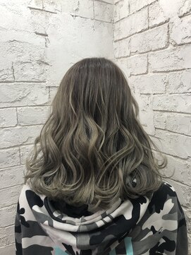 アジールヘア 所沢プロペ通り店(agir hair) 明るめグレージュカラー【所沢/イルミナカラー/ブリーチ】
