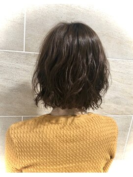 東中野美容室ブロッサム ショートボブ 毛先パーマ L ブロッサム 東中野店のヘアカタログ ホットペッパービューティー