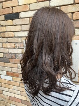 イブ ヘアーメイク(eve hair make) 夏仕様ブルーアッシュカラー