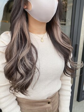 アンククラシックヘアー(ank classic hair) ベージュ インナーカラー