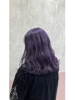 リー 梅田(Lee)&nbsp;色落ちも綺麗パープルカラー