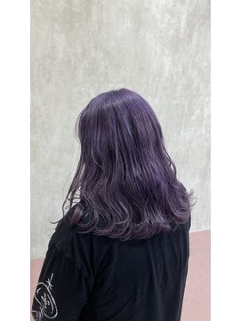 リー 梅田(Lee) 色落ちも綺麗パープルカラー