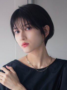 サーカス バイ ビュートリアム 青山(CIRCUS by BEAUTRIUM) マッシュショート 大人可愛いショートヘア 艶カラー 30代40代