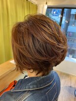 フラムリングス麻布(Framlings azabu)&nbsp;秋向けのショートボブ