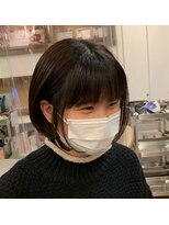 わかはやし美容室 本店 ショートボブ