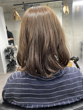 シェル 吉祥寺(shell) ブリーチ無し_赤みなしベージュカラー_♪