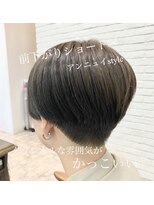 プラスケアハル(PLUS CARE haru)&nbsp;【お客様Style】ハンサショート　ナガエ担当