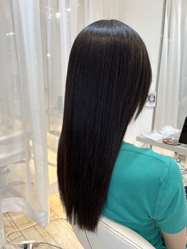 ルスリー 田園調布店(Lsurii) 【田園調布髪質改善】純度100%トリートメント+カット+縮毛矯正