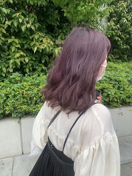 ヘアリゾートエーアイ 浅草店(hair resort Ai) 黄色み消しボルドカラー