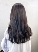 ラベンダーグレー_グレージュカラーボブウルフ_ba400841