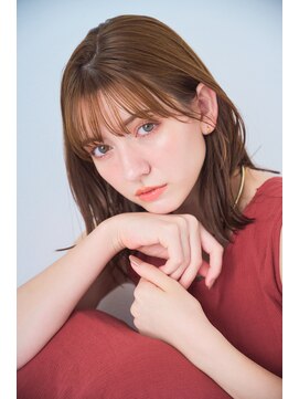 リコ リトル 室蘭(lico×little) 小顔シースルーバングくびれミディアム