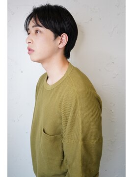 ロミーオム 本厚木(ROMMY. Homme) 女性目線で表現するメンズカッコいい☆センターパートマッシュ◎