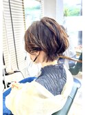 ボブなまとめ髪
