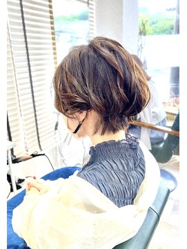 クラネ(CLANE.) ボブなまとめ髪