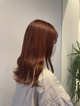 サラ ビューティー サイト 古賀店(SARA Beauty Sight) オレンジブラウン