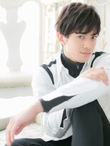 クオーレ ヘア アンジュ 水戸店(CUORE HAIR ange)&nbsp;水戸/髪質改善ツーブロックマッシュ/束感ショート/アップバングb