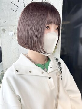 シック(sick) ミニボブ【福岡 パーマ デジタルパーマ 髪質改善】