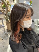 ナルヘアー 越谷(Nalu hair)&nbsp;デザインカラー/ミディアムヘア