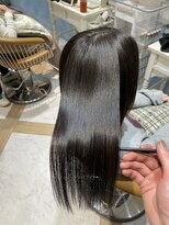 ロンド ストラーダ 心斎橋(Lond strada)&nbsp;マチルダボブ×ピンクベージュ×美髪［髪質改善/縮毛矯正］