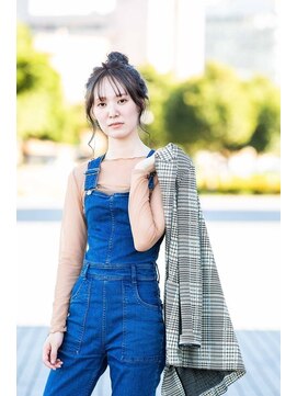 シャル 相模大野(shalu) ShaluシーズンカラーA/W  簡単お団子アレンジ