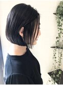 黒髪ボブ