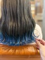 アグ ヘアー リーブル 高崎1号店(Agu hair livre)&nbsp;アクセント裾カラー