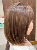 大人ハイライトグレージュ40代50代