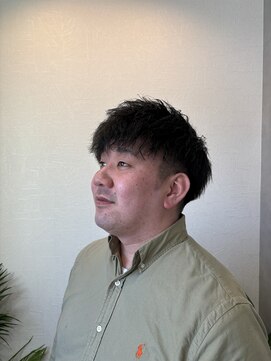 小谷理髪店 ソル(SOL) ツイストパーマ＋ショートマッシュ