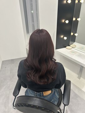 エトバイイオエ(et by ioe) 黒髪/ボブルフ/ネビージュ/小顔/ワンレン/髪質改善/グレージュ