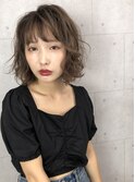 無加工ミディアムパーマ 20代30代40代