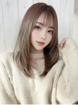 オリジンズヘアーセカンド 守谷店(Origins hair 2nd)&nbsp;シルバー系ベージュカラー×メテオ酸熱+インボーンTR