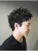 無造作スパイキーショート