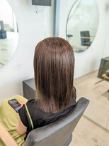 ビーヒアナウ N゜03 金沢駅西店(BE HERE NOW) 髪質改善カラー/髪質改善トリートメント/オリーブグレージュ