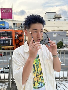 アイズ 海老名(AIZU) スパイキーショート メンズショート ベリーショート 眉毛