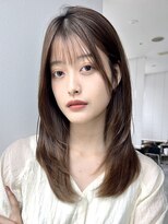 ケーツー エソラ池袋店(K-two) 大人シンプルレイヤースタイル*レイヤーカット*ロングヘア*面長