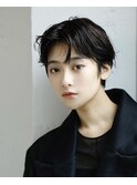 【arte HAIR】マッシュショート/センターパート/フェザーカット
