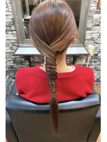 ブリード ヘアデザイン(breed hair design) 【ヘアアレンジ/ヘアセット/学割U24】タイトにかっこよく